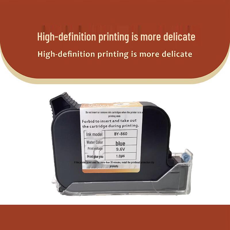 Blue Quick-Dry High Adhesion Inkjet Cartridge