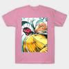 Футболка женщины One Punch One Punch Man Harajuku Печать Кавайи футболка Летний короткий рукав женский футболка Top Tee