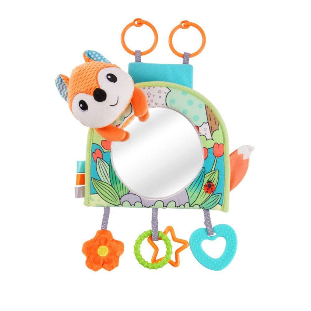 Выпуклое зеркало для детской машины, зеркало заднего вида из полиэстера для детей, для детей