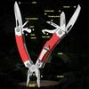 Outdoor Multi-Function Tool Pliers Camping Folding Press Plier Stainless Steel Mini Broken Stripping Combination Knife Pliers