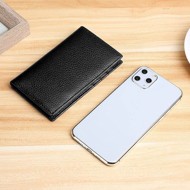 Мягкий тонкий держатель для карт из натуральной кожи для мужчин и женщин, чехлы для кредитных карт, VIP-идентификаторов, тонкие простые кошельки