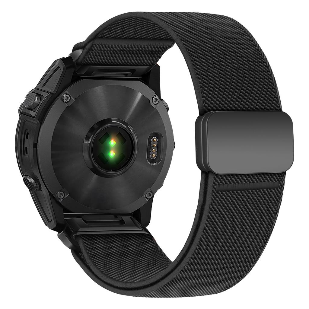 Магнитный нейлоновый ремешок для Garmin Fenix 8 7 Pro 7S 6X 6 5Plus Venu 3 Tactix 7 браслет correa Fenix 8 7x 26мм 22мм Quick Fit ремешок