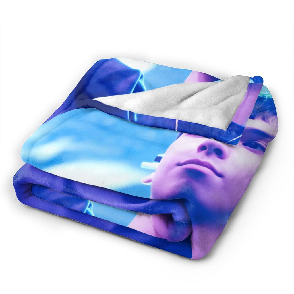 Rapper Milo J 111 Warm Soft Blankets Camping Plush Bedding Throws Print Couch Bed Flannel Bedspread Sofa Bed Cover