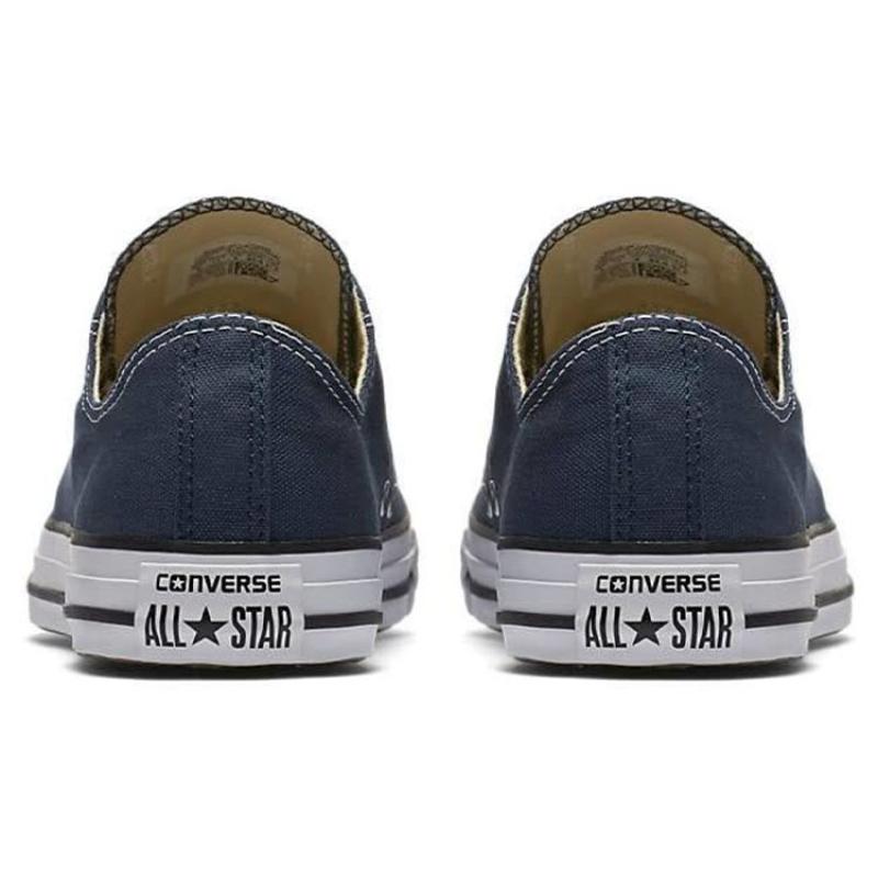 Converse All Star Удобные и Стильные Низкие Кеды из Канваса Унисекс Синие