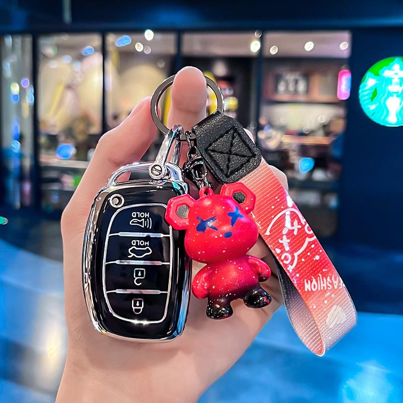 Чехол для ключа автомобиля Hyundai для ix35, Mingtu, Langdong, Reina, Yue Na, Sonata Eight, Lingdong, ix25, Suo Ba, Jiu Kou
