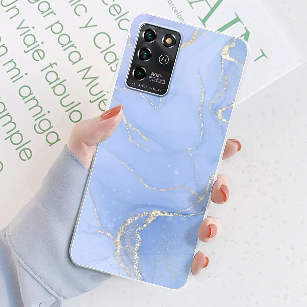 Для ZTE Blade V30 Vita Чехол Для ZTE Blade V2022 Обложка Прозрачный Силикон Мягкий ТПУ Чехол-бампер для Телефона Для ZTE V30 Vita