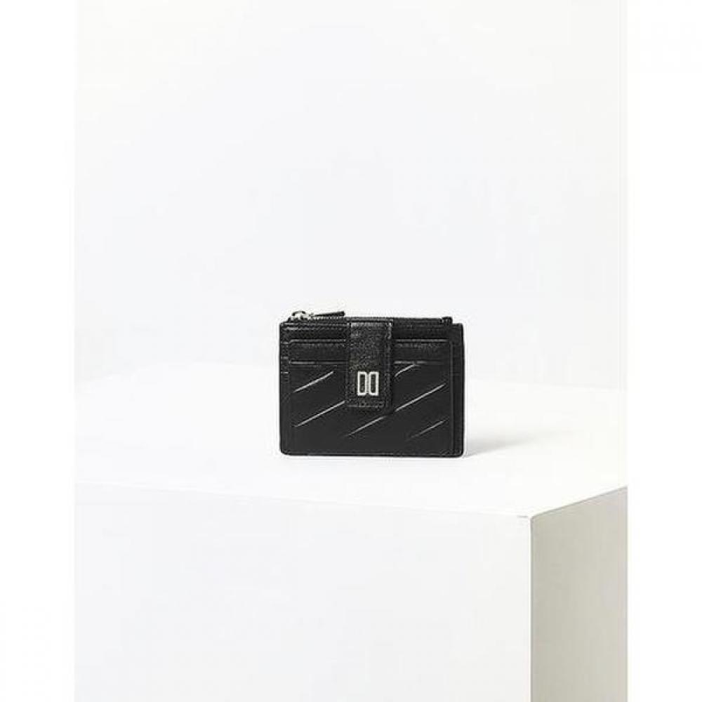 Daks Black Card Wallet Gold Carlisle Pattern Dcho5e418bk