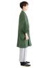 Summer Single Komaro Single Willow [KYOETSU] Haori, Washable, Plain, Clothes, Fabric, Item, Men's (M, Dyed)
