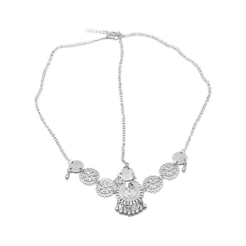 Танец на лбу Подвеска для бровей Головной убор Древний стиль Покрывает лицо Шторы Цепочка на лоб Капля воды Украшение для волос Цепочка на голову Ожерелье