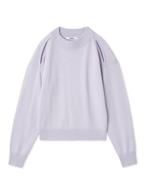 Свитер с открытыми плечами Snidel SWNT254096LAVF