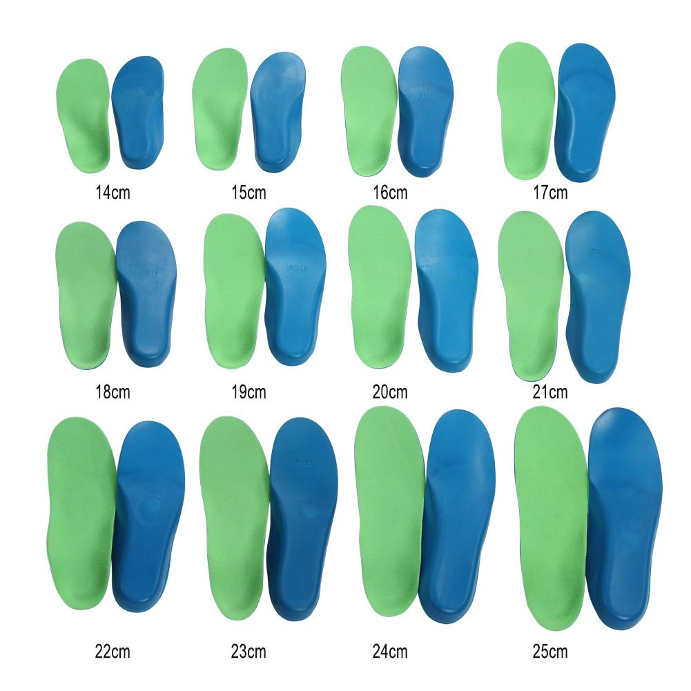 Orthotic Flat Feet Foot Arch Support Cushion Shoe Inserts Insoles Pads for Kids
