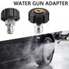 High Pressure Washer Car Washer Brass Connector Adapter 1/4 3/8 Quick Connect Male To M22 14 15 Female Car Washing Part