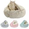 Cat Bed Four Seasons Warm Comfortable Pet Mattress Warm Soft Plush Pet Bed Semi-enclosed Cat Nest Shell Style Nest Cat Sofa Bed