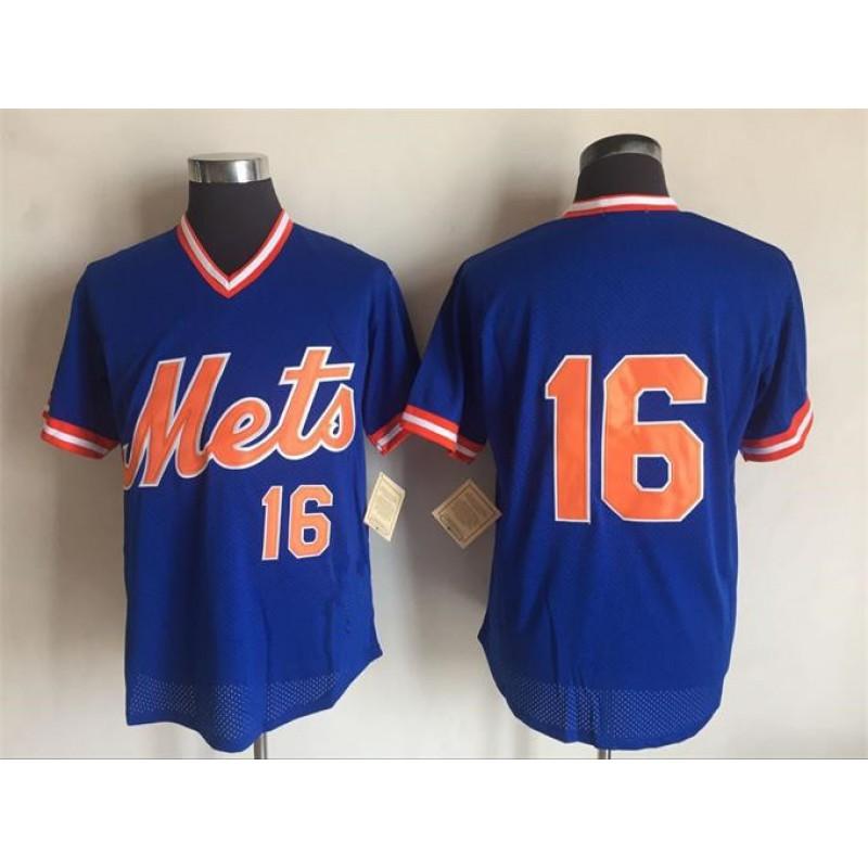 Vintage New York Mets Baseball Jersey Unisex Cotton Mesh Top Sports Fitness Casual Wear