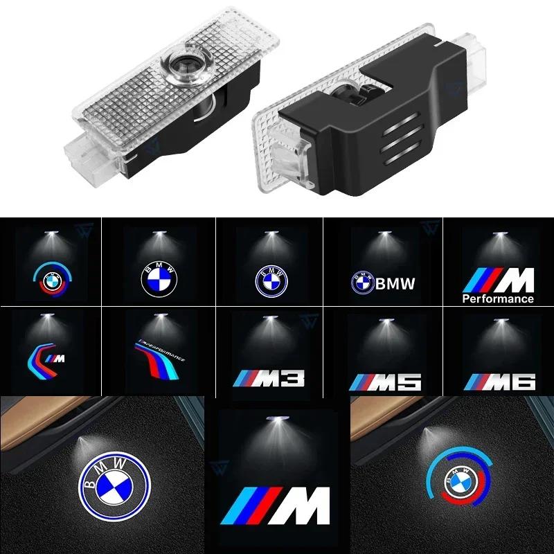 XMVPW1 For BMW Hot 2025 HD Led Welcome Light Car Door Projector Lamps For BMW E90 E91 E92 E93 E60 E61 F10 F07 E63 E64 F12 F13 G30 Acces