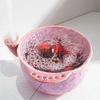 Самовращающаяся миска для мытья фруктов Большой емкости Самовращающийся очиститель для фруктов Здоровое питание