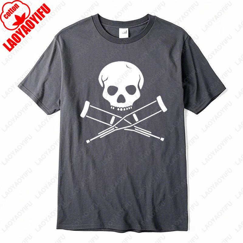 Jackass Pirate Funny Xmas Christmas Gift Birthday Tshirt Retro Cotton Tees Punk Skull Graphic T-shirt Women Men Casual Camisetas