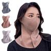 LAAVVA Маска для защиты от УФ-излучения на осень и Маска для лица и шеи от солнца Идеально подходит для улицы и мотоциклов 2-в-1 Зимняя, Теплее, Теплая, Легкая,