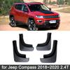 4x для Jeep Compass 2018 1,4 T 2,4 T MK2, брызговики, передние и задние колеса, крылья, аксессуары для стайлинга автомобилей