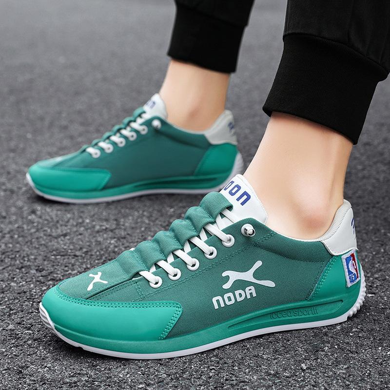 Мужская обувь 2025 года, новая осенняя обувь для мальчиков, парусиновые туфли, мужская обувь, тренд, универсальная, подростковая обувь Forrest Gump, модная обувь