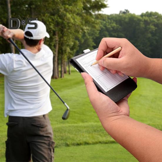 10 шт. листов для подсчета очков в гольфе, мелованная бумага, карточки для подсчета очков, необходимый инструмент для ведения счета в гольфе и отслеживания статистики