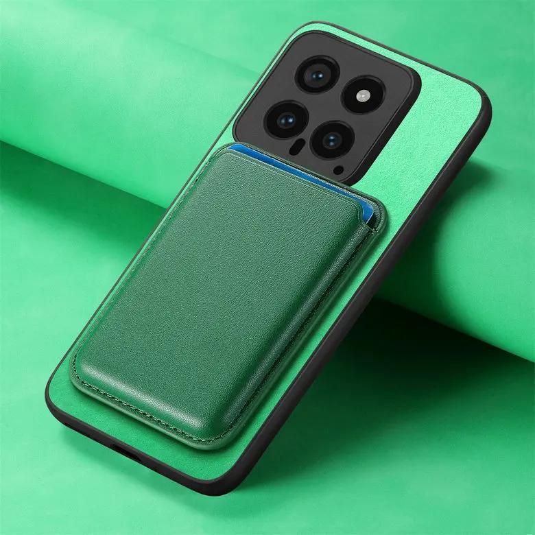 Для Magsafe Magnetic Leather Case для Xiaomi 14T Pro 14 T 13T 14ultra Magnet Detachable 2 In 1 Wallet Card Pocket Cover для Mi 14Tpro 13 T Pro
