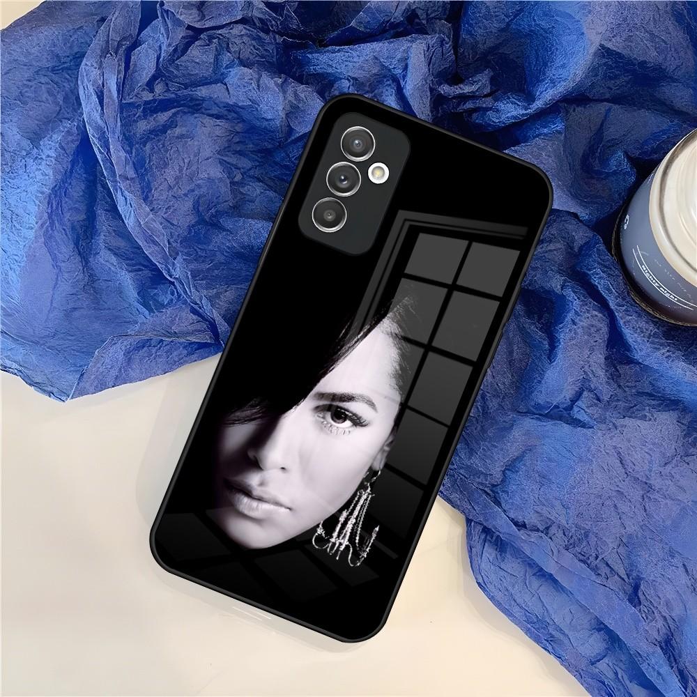 Чехол для телефона A-Aaliyah Hip Hop Music для Samsung Galaxy S24 S23 S22 S21 S20 A24 A34 A54 A53 Note20 M54 Fe Ultra Plus Стекло