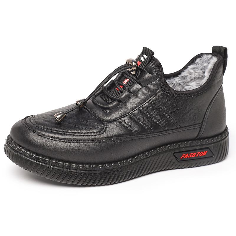 Новые осенние и зимние женские бархатные кроссовки, водонепроницаемая нескользящая зимняя повседневная обувь