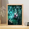 Пазл Hollow Knight с рамкой - 50 деталей Мультяшная игра Пазл Периферийный подарок для друга Фанатов 10x15см