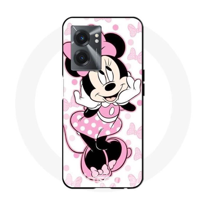 Coque - Maniacase - Realme V23 - Minnie Mouse - Rose - Souple - Cartoon