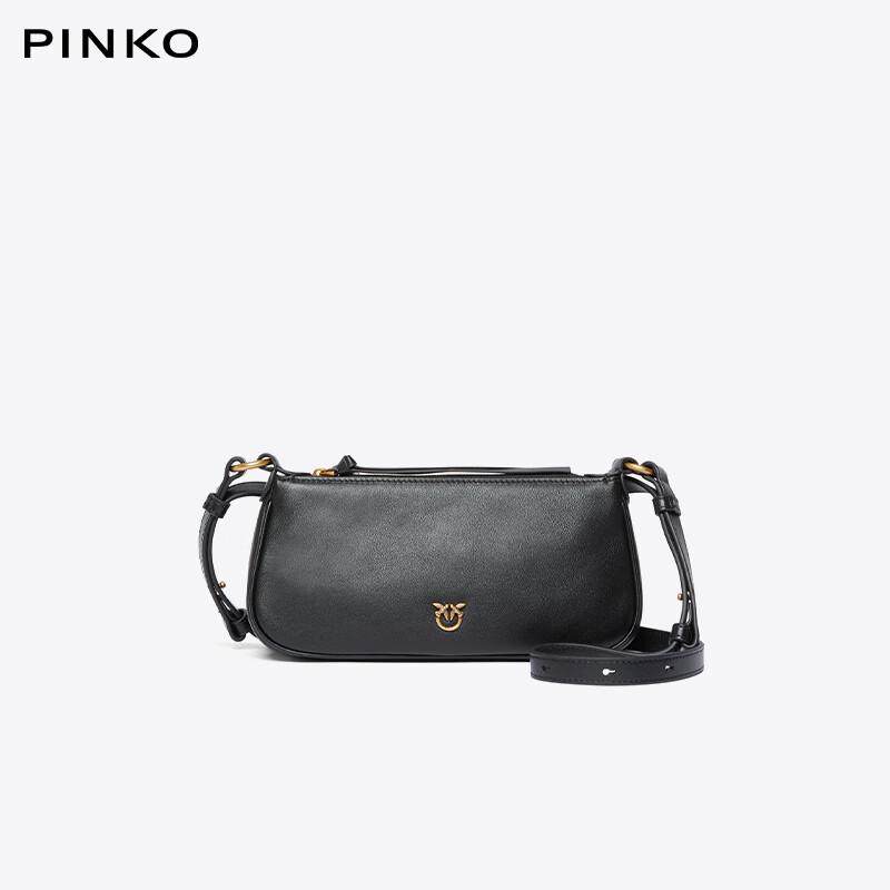 PINKO Cowhide Leather Swallow Underarm Bag