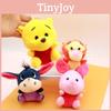 Adorable Cartoon Winnie The Pooh Keychain Plush Toy For Backpacks And Bags