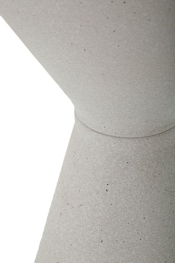 Table White Double Cm Ø 44,5X63