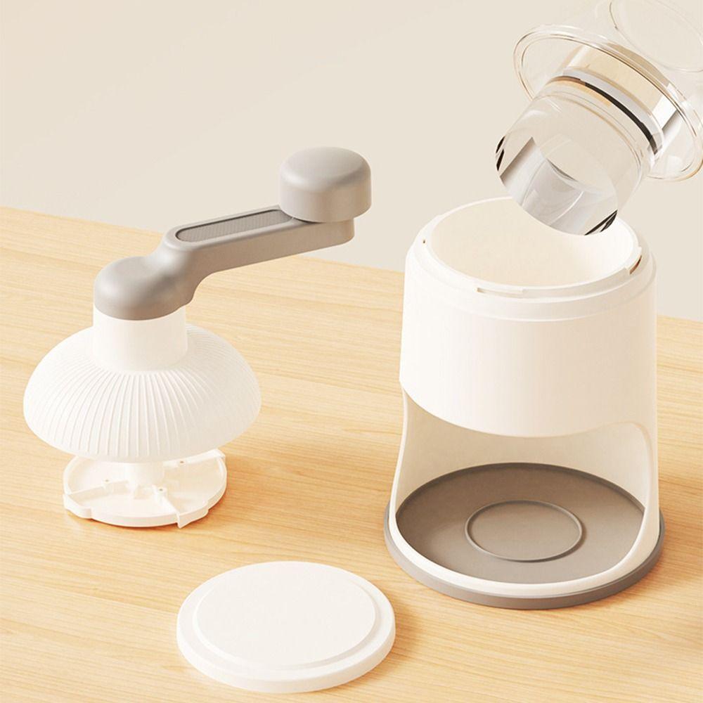 Rotary Manual Shaved Ice Machine Manual Manual Ice Shaving Machine  for Making Snow Cones