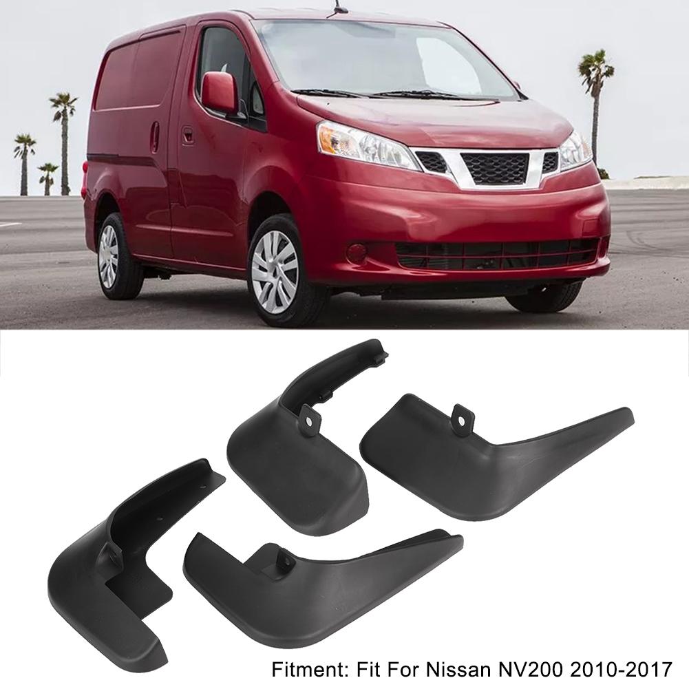 4 шт. Автоаксессуары Брызговики Замена Подходят для Nissan NV200 2010 2017