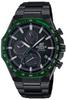 Мужские часы Casio EDIFICE Solar Super Slim High Spec Chronograph EQB-1100XYDC-1AJF, черные