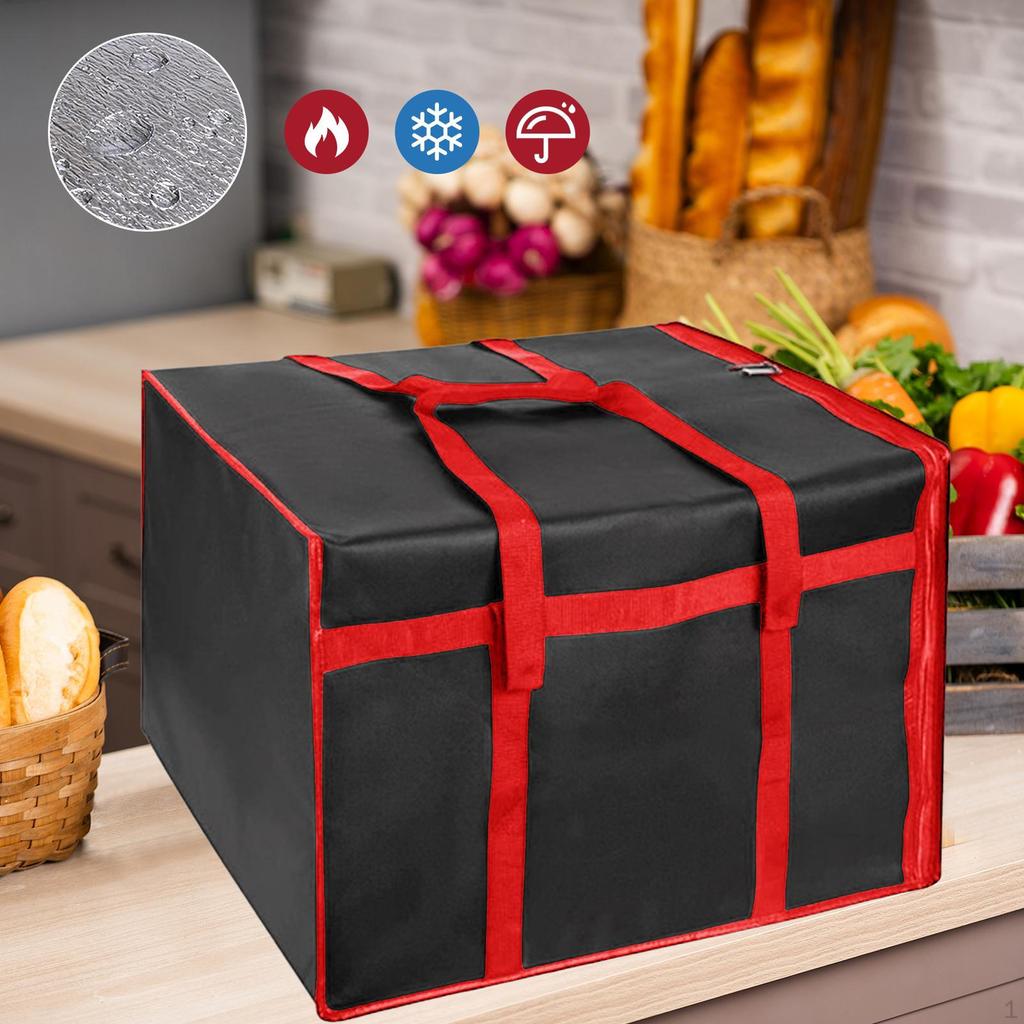 Delivery Bag for Pizza And Food, Suitable Cold Items, Portable Carrier Commercial