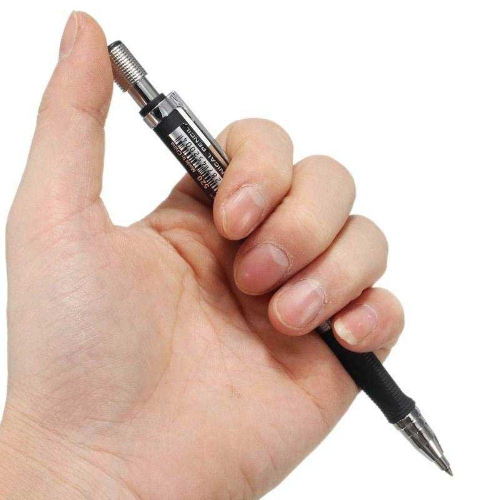 2mm Lead Mechanical Draft Pencil Drawing 2.0mm Lead Pencils 2B Drawing Sketch Exam Spare Stationery