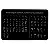 Professional Braille Letter Board with Raised Dots Number and Punctuation Learning Board Portable Braille Teaching Aid