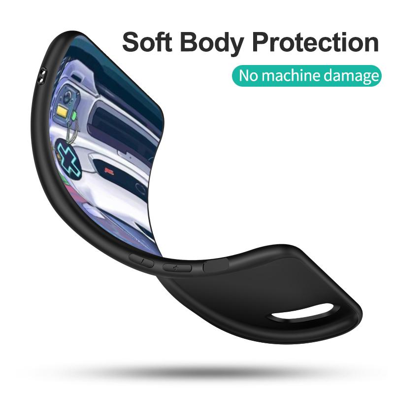 Черный чехол из ТПУ для iPhone 5 5s se 2020 6 6s 7 8 plus x 10 XR XS 11 12 13 mini pro MAX задняя крышка мода автомобиль спорт