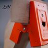 Reinforcement Brackets for Wood 2Pcs Heavy Steel Metal Brackets Duty Sawhorse 25-degree Professional Carpentry Assembly