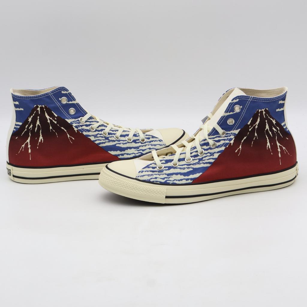 31314680 Эксклюзив от ABC-MART Converse All Star с принтом Укиё-э Hi Fine Wind (Мужской)