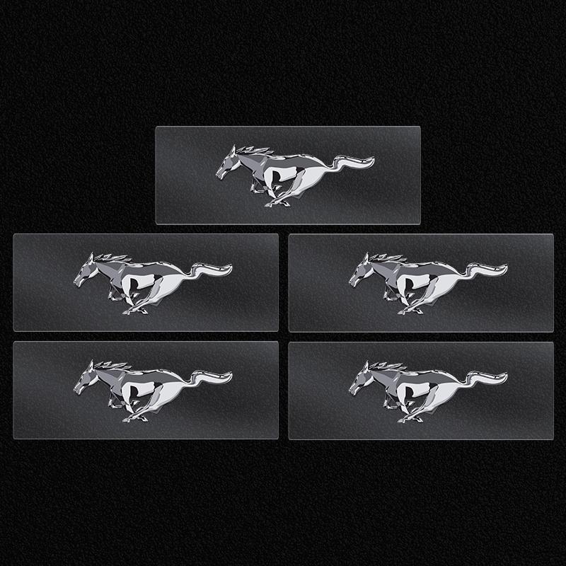 Случайные наклейки для интерьера автомобиля Наклейки на руль автомобиля Стайлинг автомобиля Для Ford Mustang 2005 2006 2007 2008 2009 2015 2016 GT Mach-E 2013 Escala