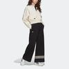 adidas Спортивные брюки Originals Trefoil с вышитым логотипом и тремя полосками, женские брюки черного цвета HM1746