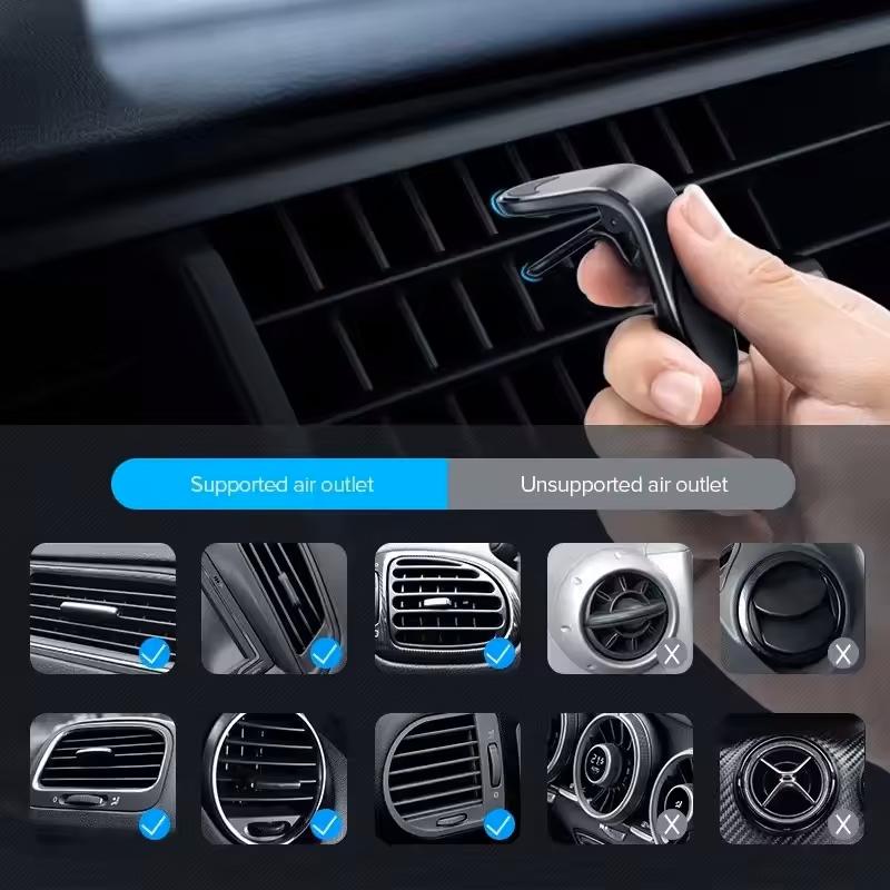 Magnetic Car Phone Holder Phone Stand Clip Mount Car Accessories For Kia K7 K5 K8 K3 Ray Sorento XCeed Soul Cerato Venga Cadenza