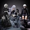 Отрицать:Автоматы 2Б (YoRHa №2 Тип B) Сидящая фигурка Бишодзё, Коллекционная аниме-статуэтка