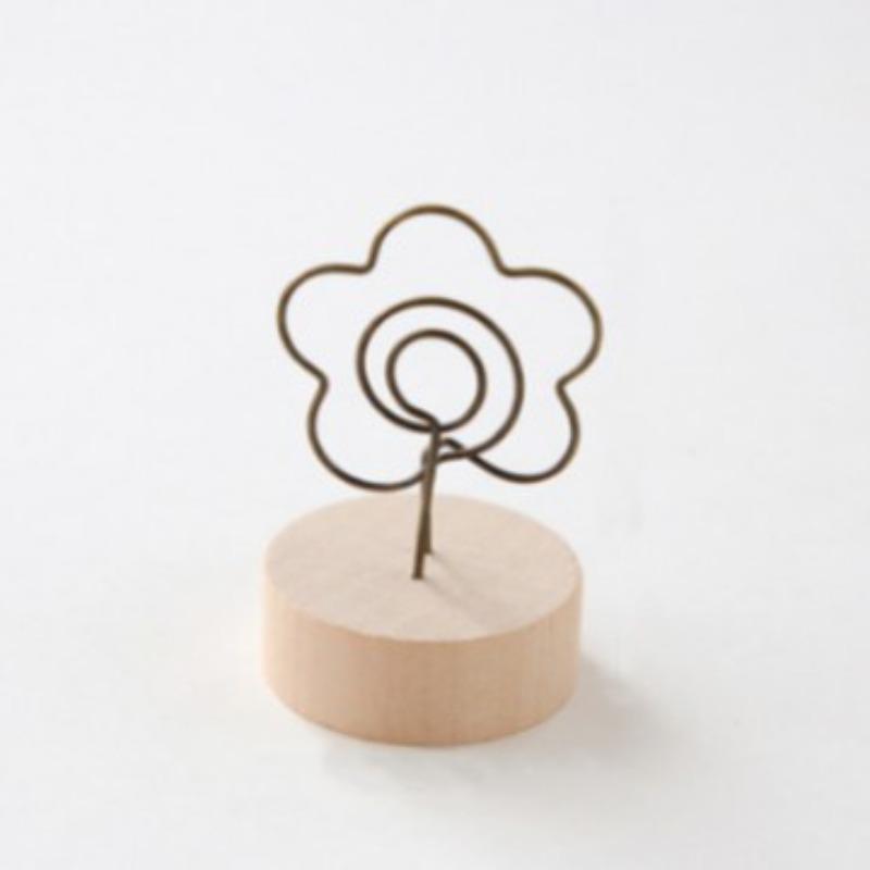 Retro Wood Message Note Holder