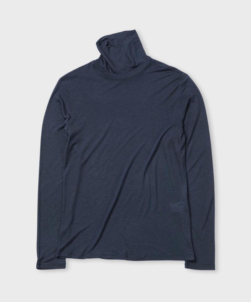 PANICALE Slim Fit Wool Blend Turtleneck T-Shirt [7 Colors] (Type B)
