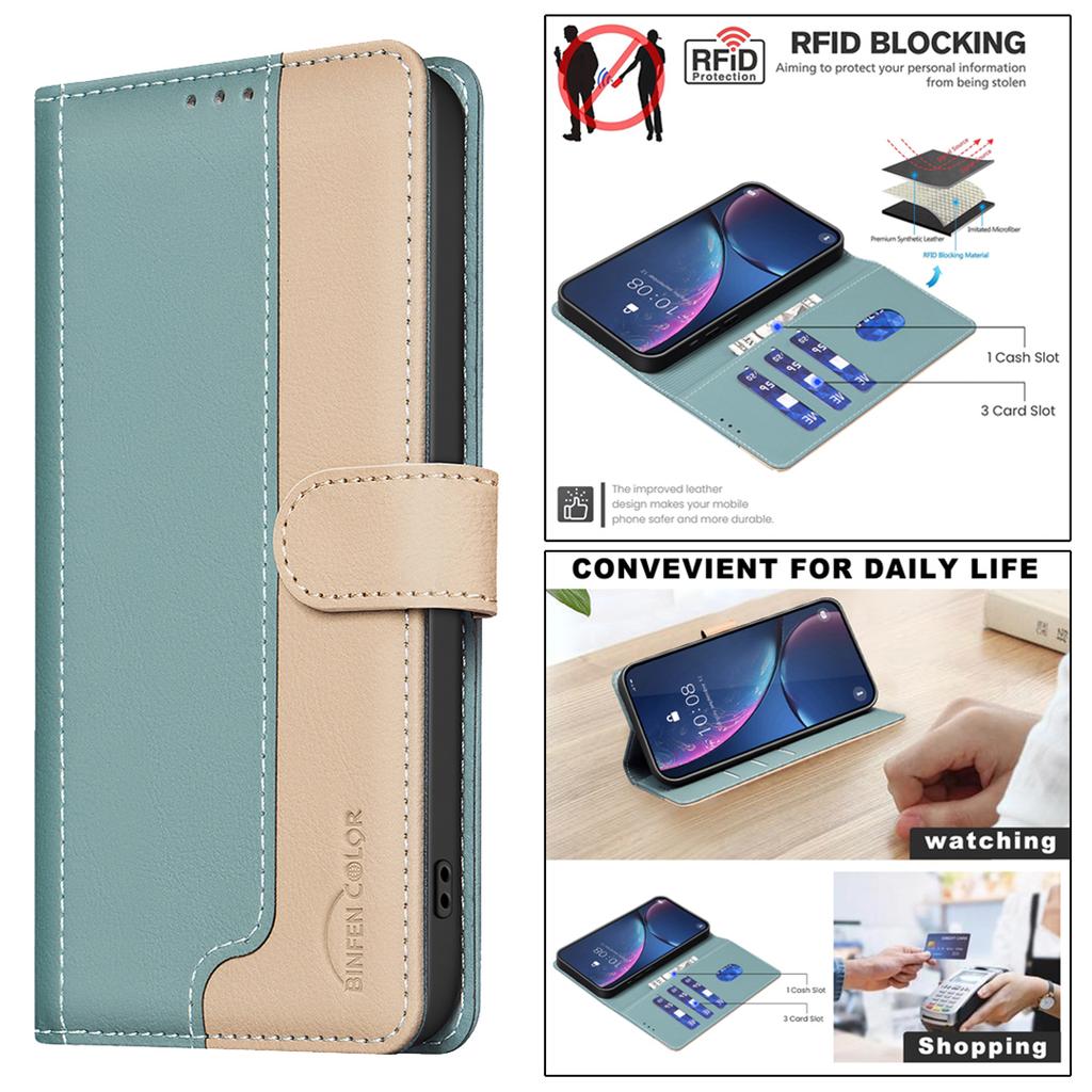 For Google Pixel 8 Pro Wallet Case PU Leather RFID Blocking Phone Cover