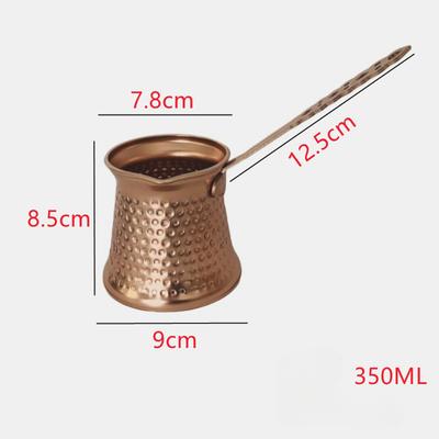 Аксессуары для бариста Чайники Кофейные принадлежности Турка Кофейная утварь Чайник Чайник Ручной набор Кувшин Посуда Посуда Бар